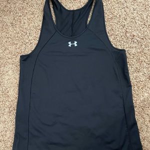 Under Armour Run Black Singlet S/M